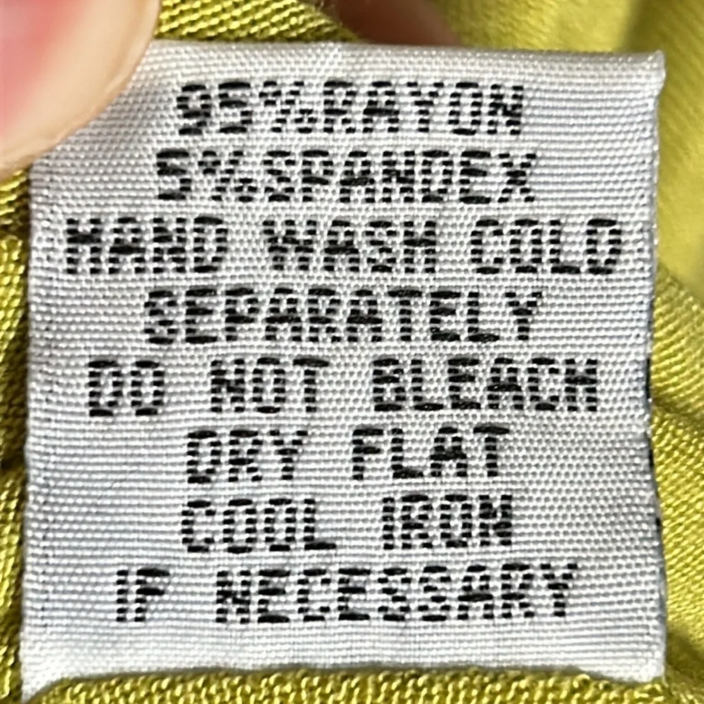 Lapis Women’s Luxe Jersey Knit Boho Inside Out Patchwork Seems Green Skirt - Picture 5 of 7